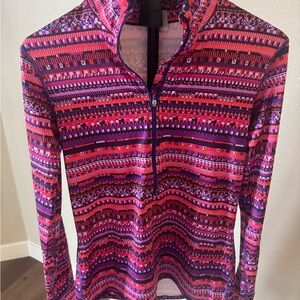 Nike Pro Dri-FIT Red and Purple Top